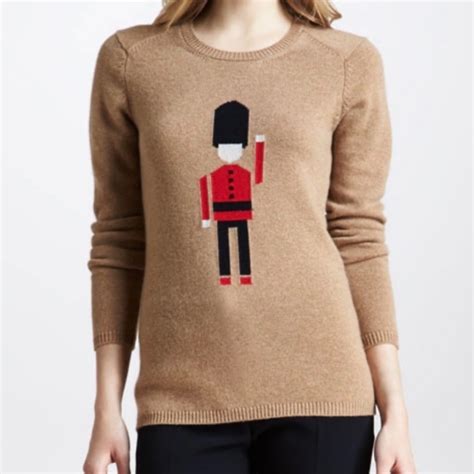 Burberry Prorsum Toy Soldier Cashmere Sweater 